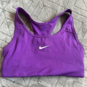 Purple Nike sports bra brand new. No tags. Used once.